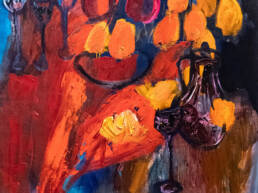 Still life with persimmon | Asia Feoktistova 12 Still life with persimmon-Asia Feoktistova